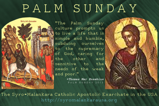 Catholic Palm Sunday Service